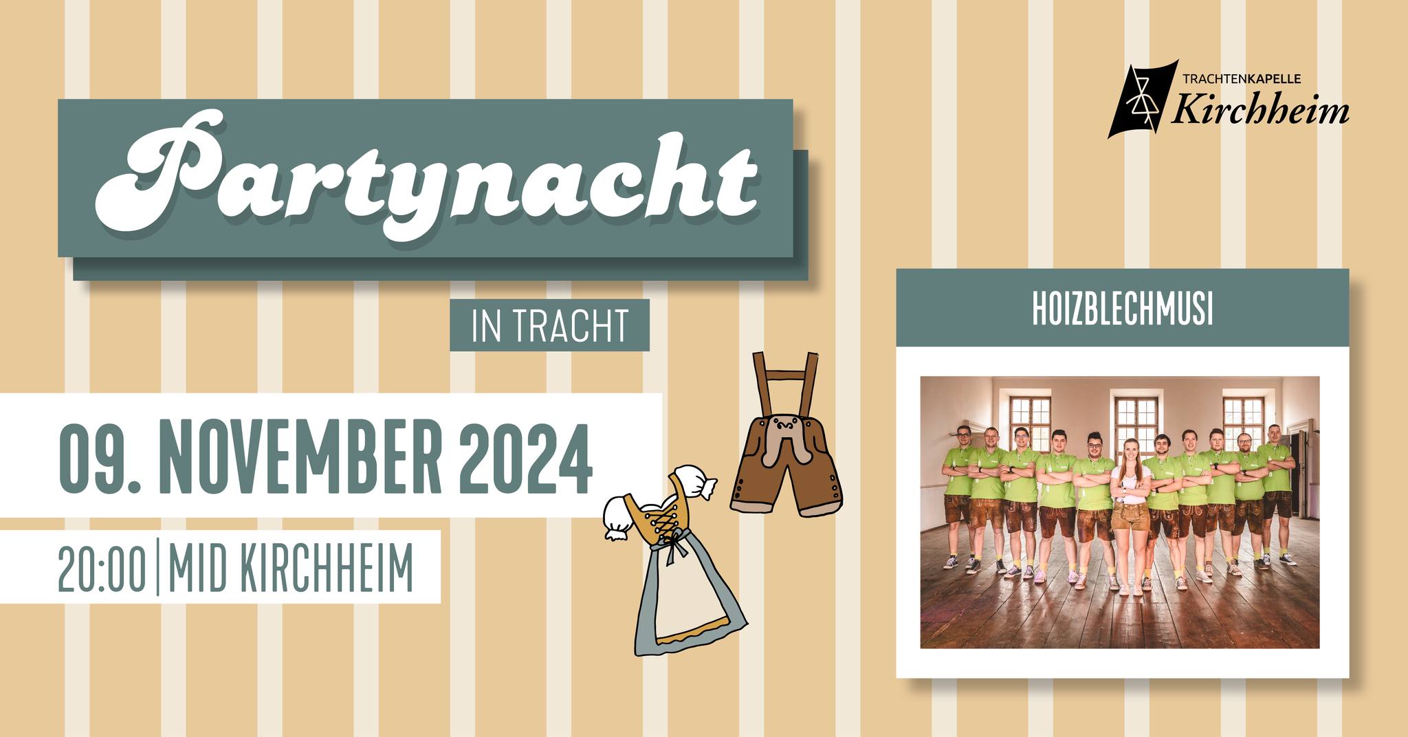 09.11.2024 – Partynacht in Tracht